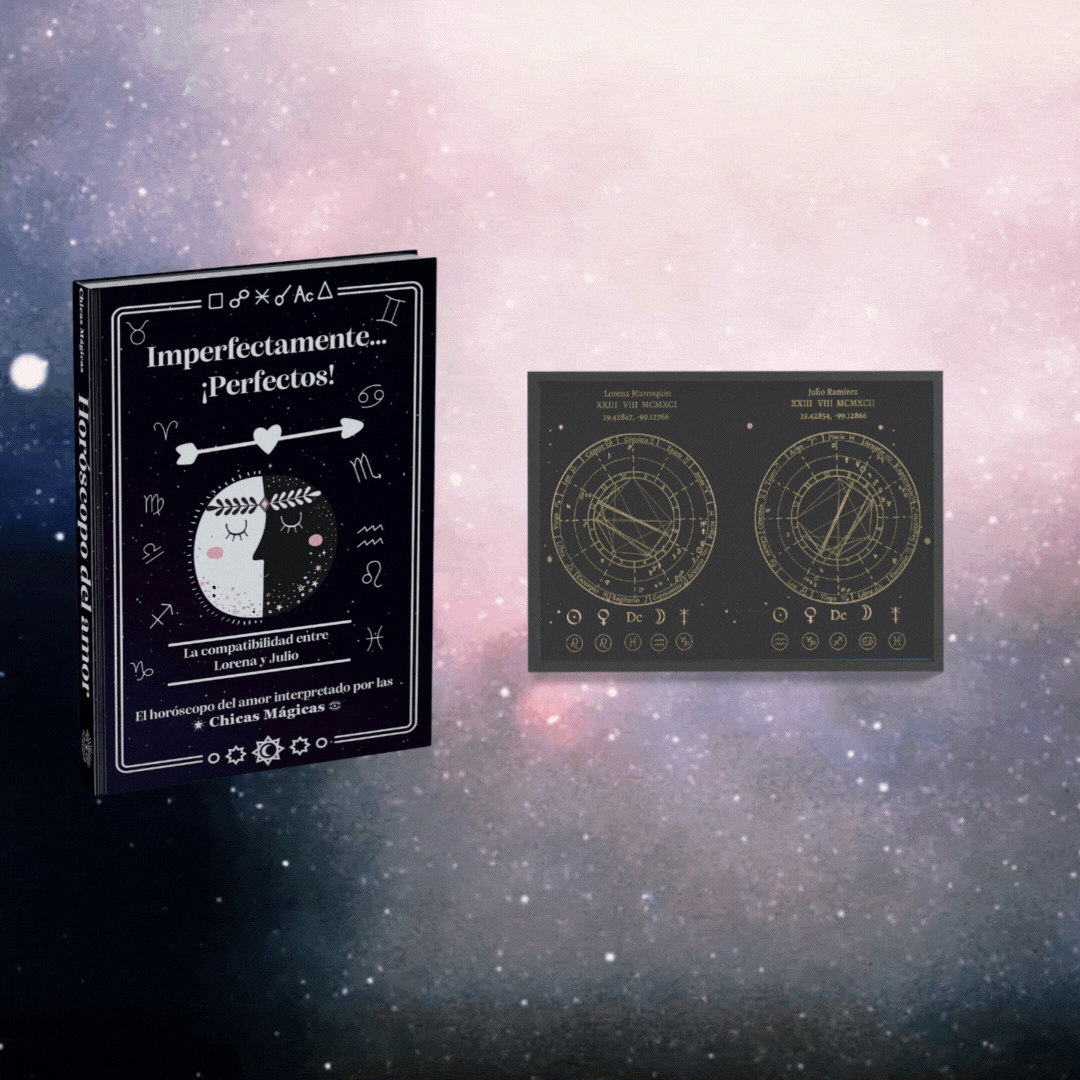 Paquete Amor Mágico: El horóscopo del amor+ el Arte de tu sinastría + Marco de Regalo